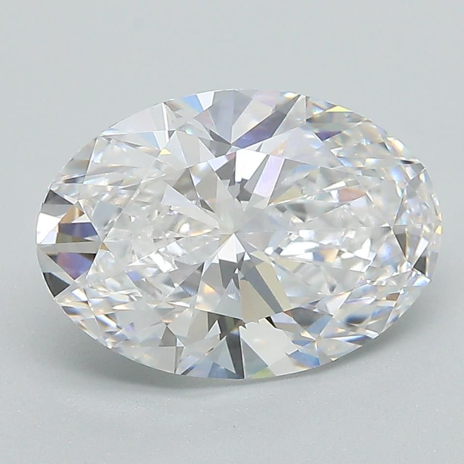 3.08ct Oval D VVS2 Lab-Grown Diamond