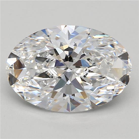 2.95ct Oval D IF Lab-Grown Diamond