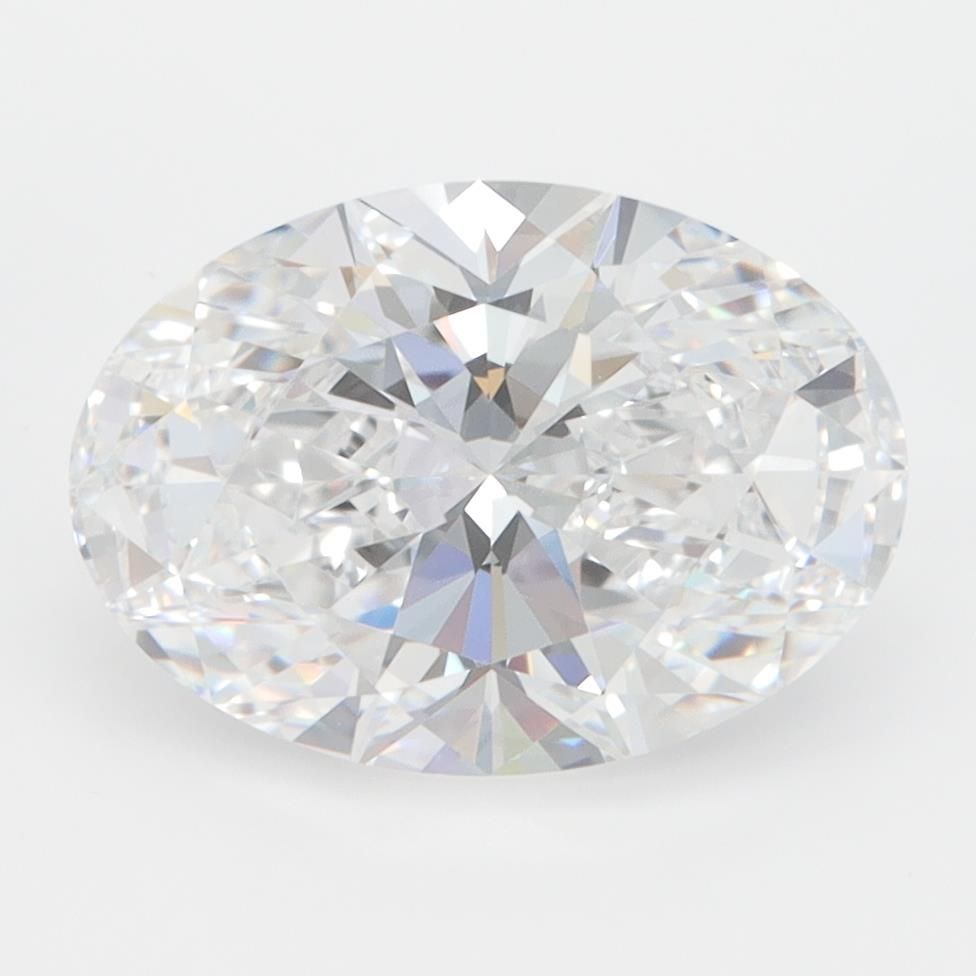 3.01ct Oval D VVS2 Lab-Grown Diamond