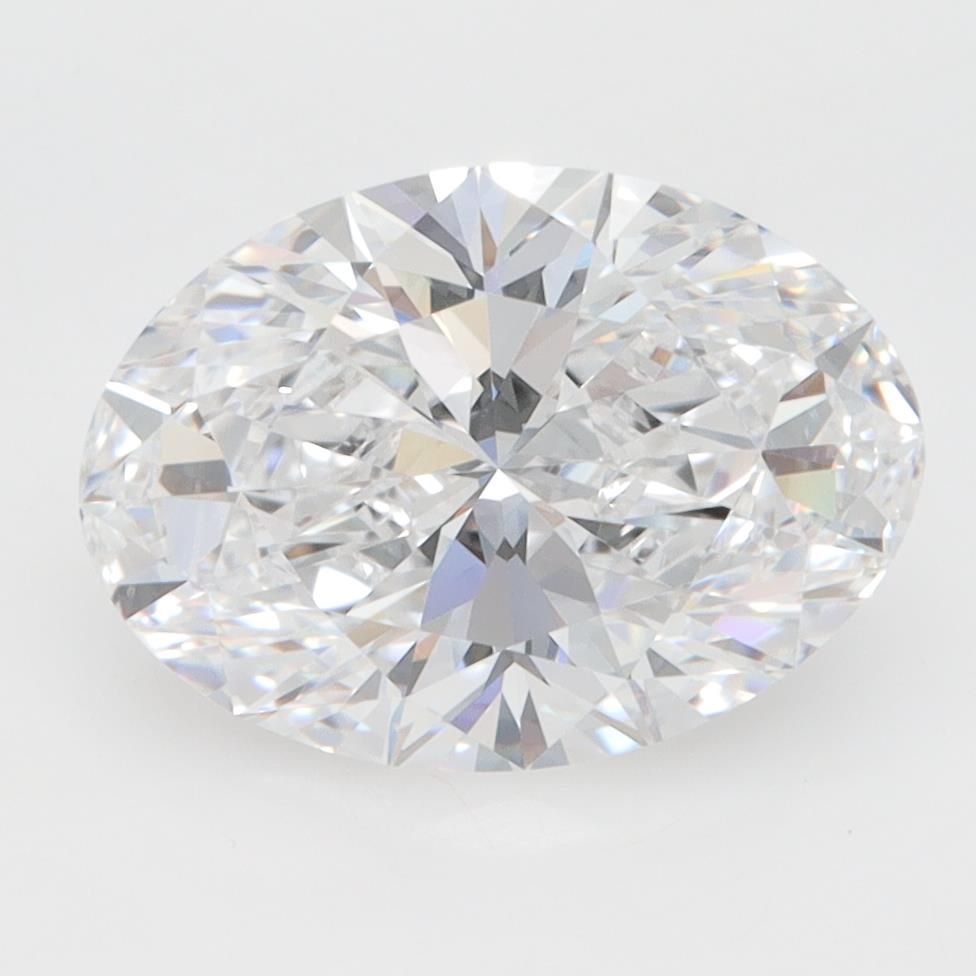 3.07ct Oval D VVS2 Lab-Grown Diamond
