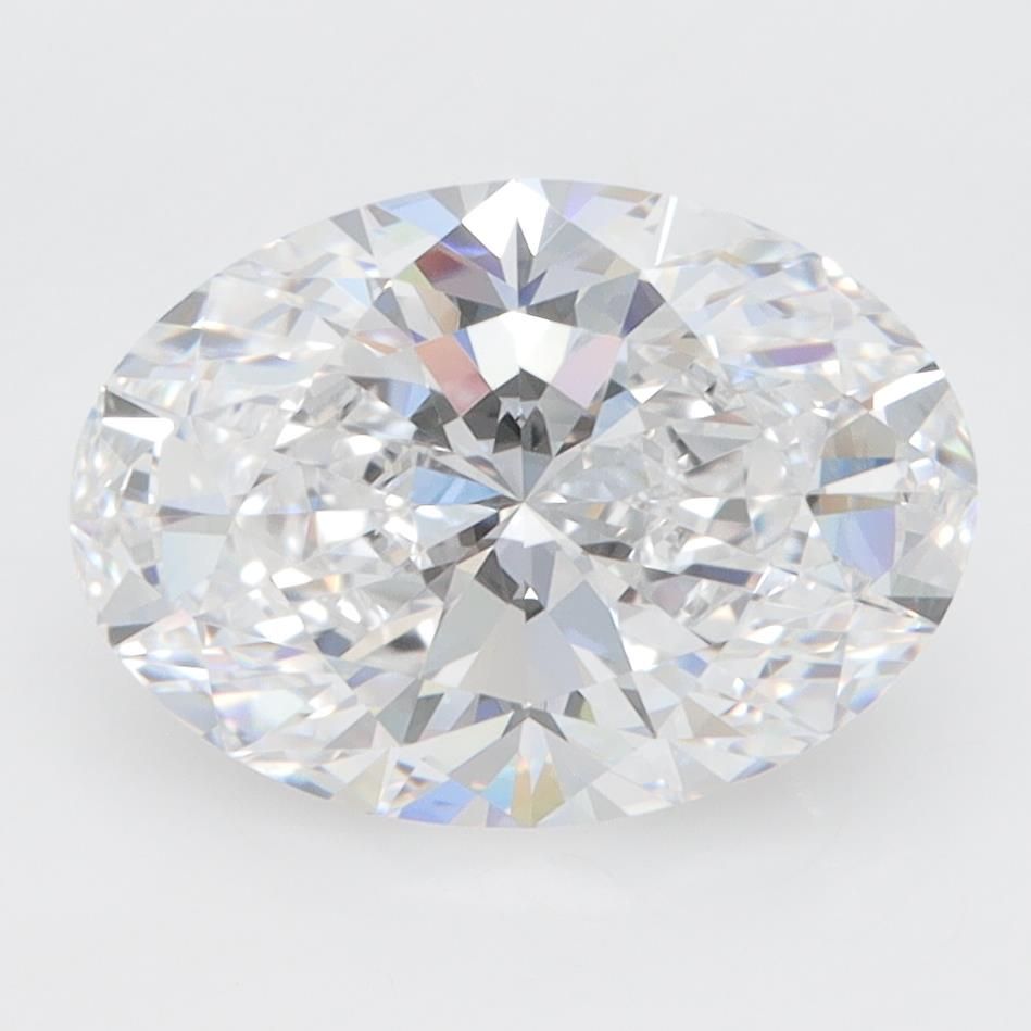 3.01ct Oval D VVS2 Lab-Grown Diamond