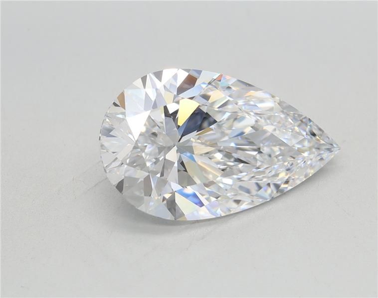 2.85ct Pear D VVS1 Lab-Grown Diamond
