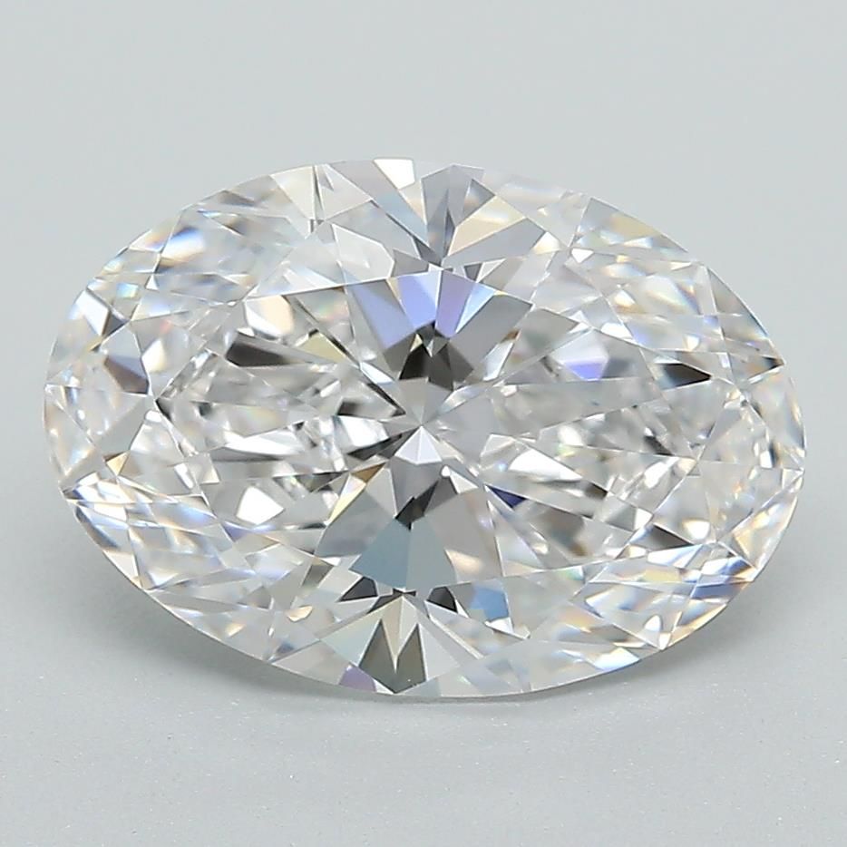 3.07ct Oval D VVS2 Lab-Grown Diamond