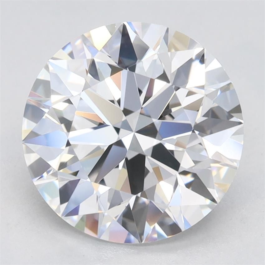 2.67ct Round D VVS1 Lab-Grown Diamond