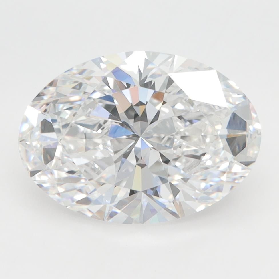 3.08ct Oval D VVS2 Lab-Grown Diamond