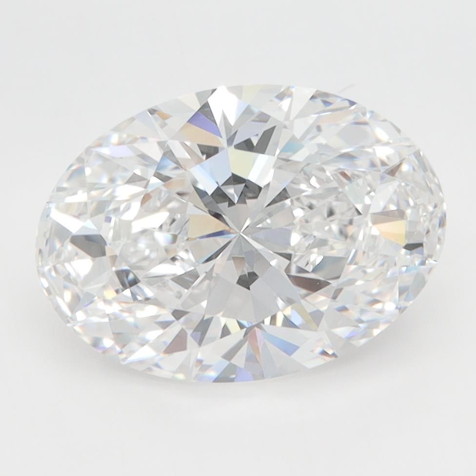 3.05ct Oval D VVS2 Lab-Grown Diamond