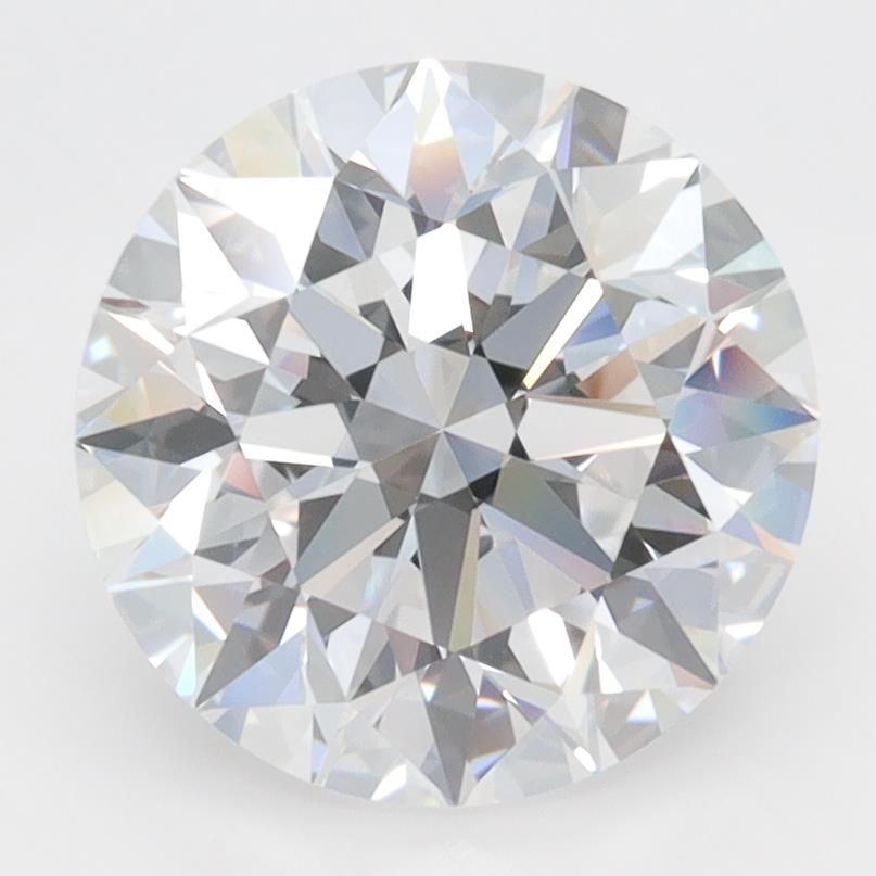3.3ct Round D VVS1 Lab-Grown Diamond