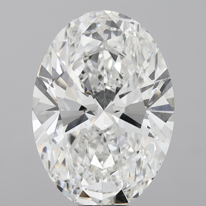 10.02 Carat OVAL Shape E Colour VS2 Clarity  Cut - White Lab Diamond - 1482123