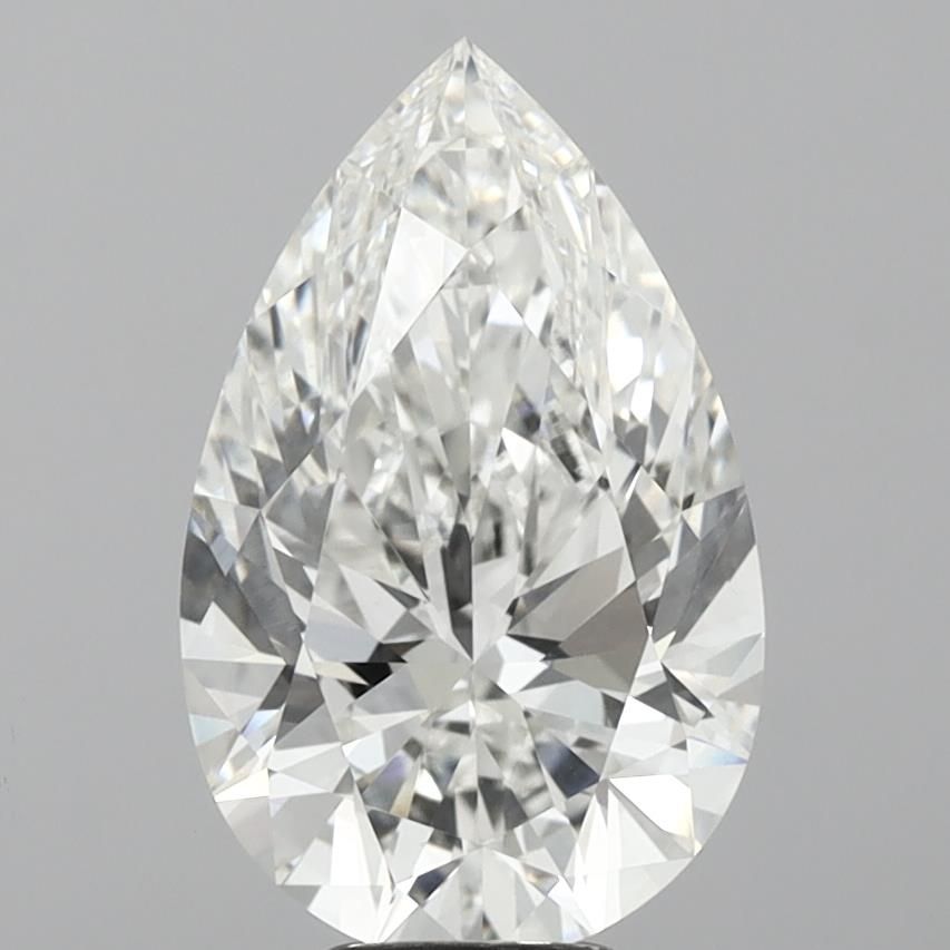 7.03ct Pear F VVS2 Lab-Grown Diamond