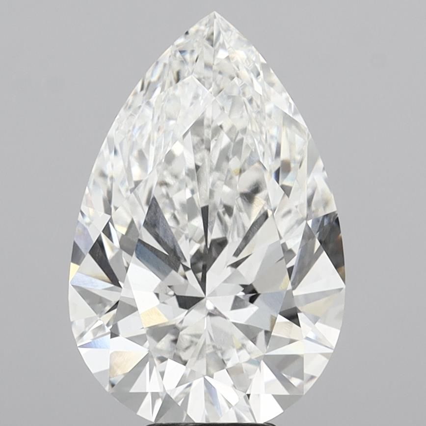 8.05ct Pear E VVS2 Lab-Grown Diamond