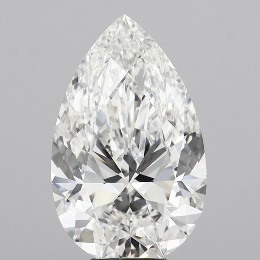 7.05ct Pear F VVS2 Lab-Grown Diamond