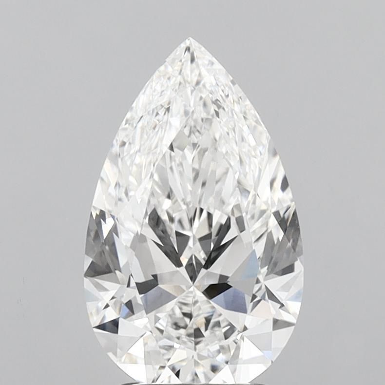 2.55ct Pear E VVS1 Lab-Grown Diamond