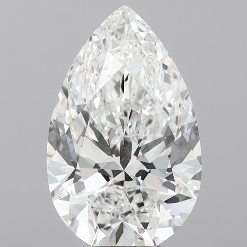 7.05ct Pear E VVS2 Lab-Grown Diamond