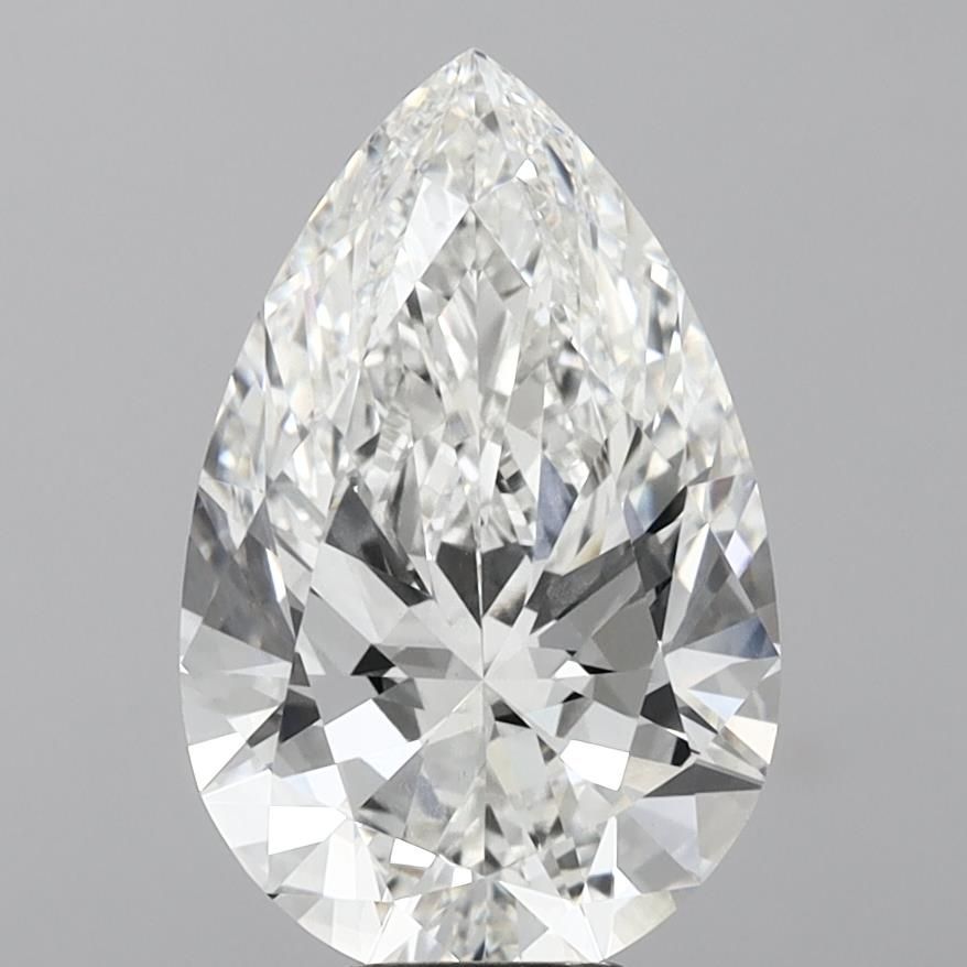 8.02ct Pear F VVS2 Lab-Grown Diamond