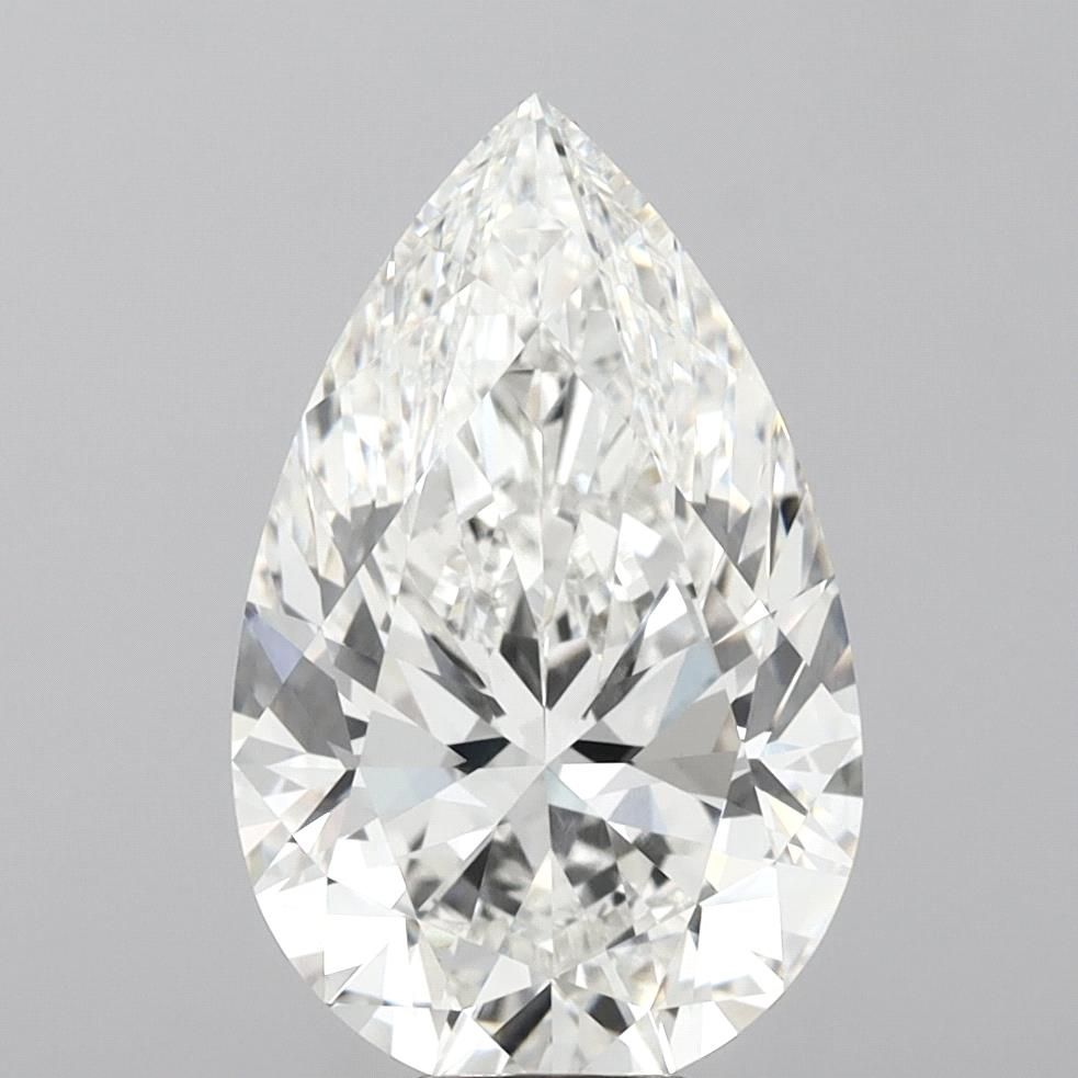 10.04 Carat PEAR Shape G Colour VVS2 Clarity  Cut - White Lab Diamond - 1482145