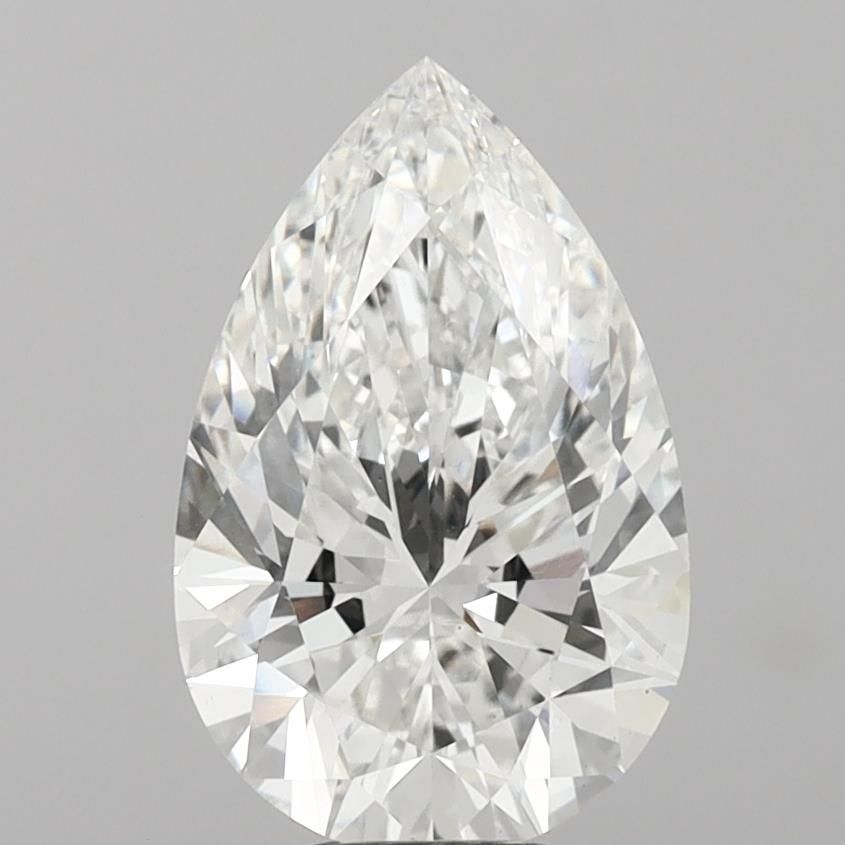7.04ct Pear F VS1 Lab-Grown Diamond