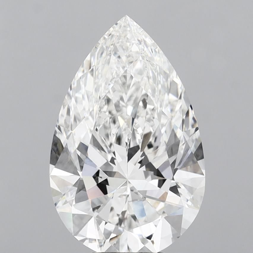 7.02ct Pear E VVS2 Lab-Grown Diamond