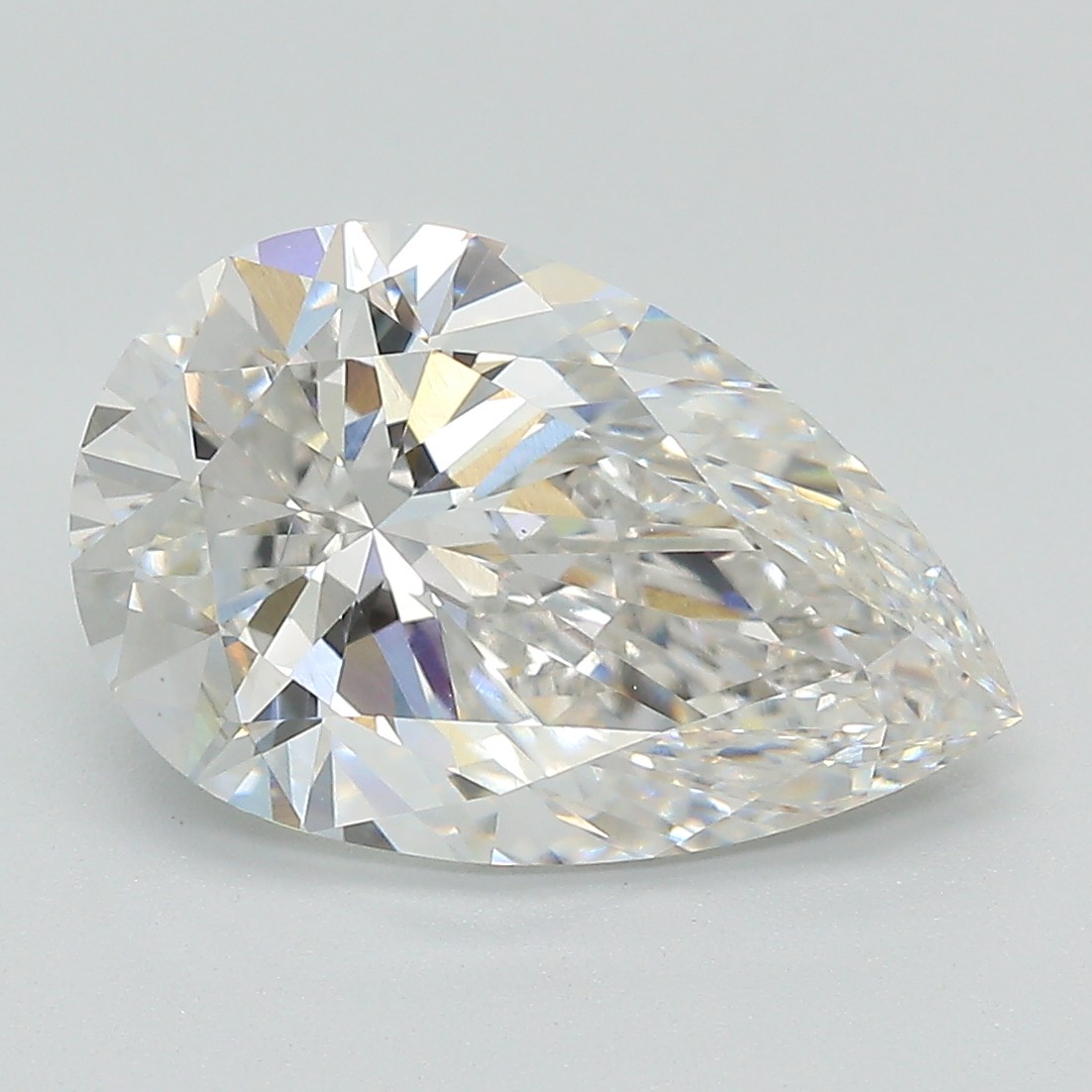 4.1ct Pear F VS1 Lab-Grown Diamond
