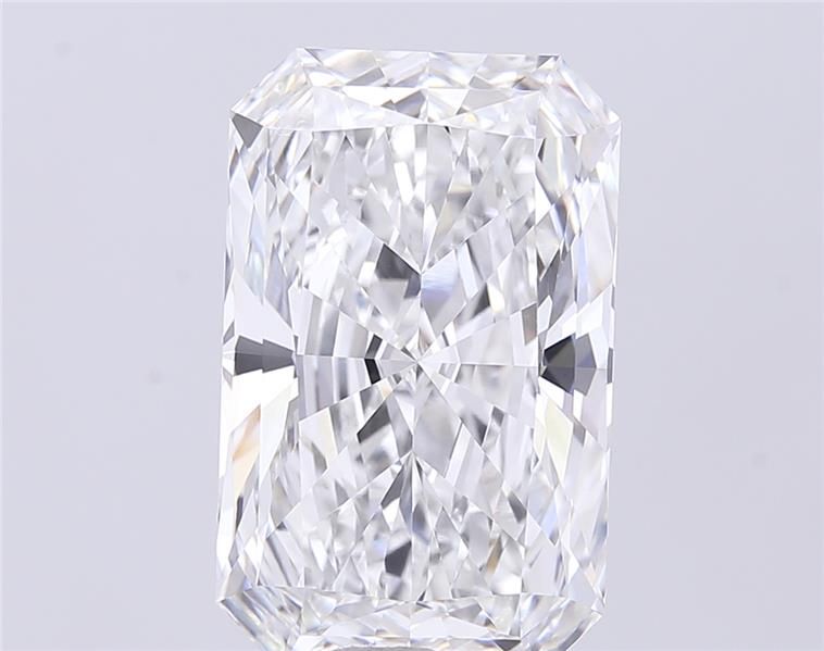10.02 Carat RADIANT Shape F Colour VVS2 Clarity  Cut - White Lab Diamond - 522402