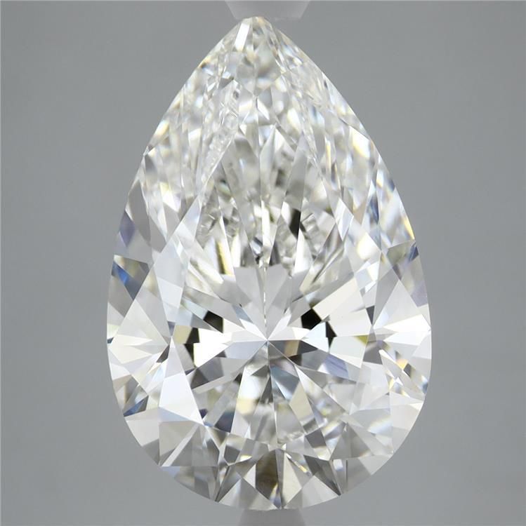 5.5ct Pear F VVS2 Lab-Grown Diamond