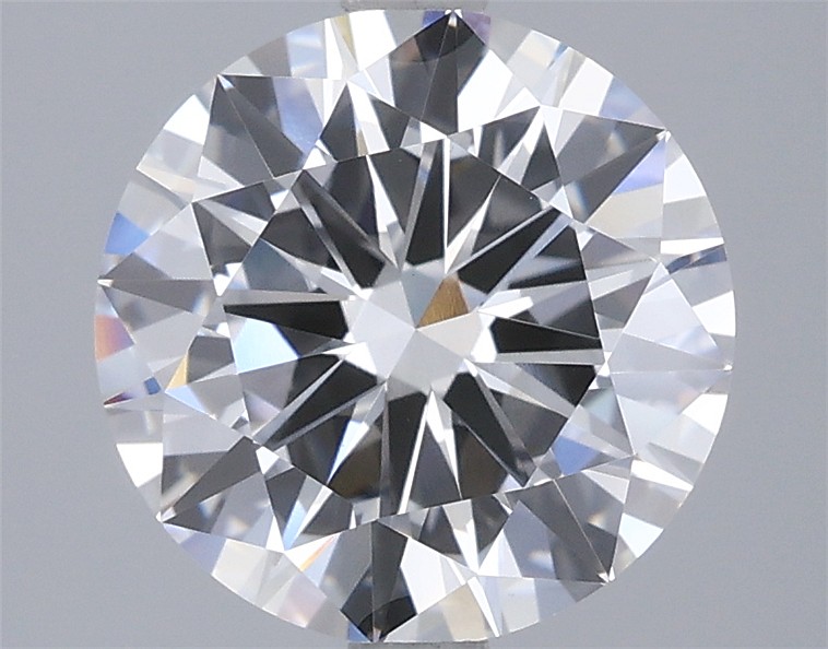 2.84ct Round D VVS2 Lab-Grown Diamond