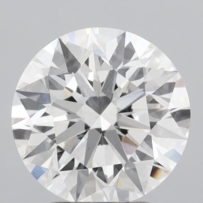 3.02ct Round E VVS2 Lab-Grown Diamond