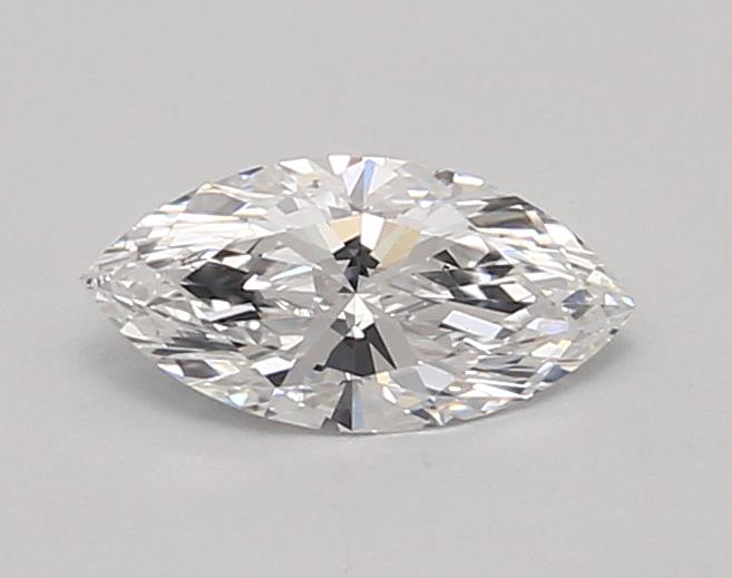 0.79ct Marquise D VVS2 Lab-Grown Diamond