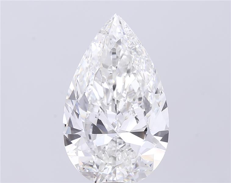 10.51 Carat PEAR Shape G Colour VVS2 Clarity  Cut - White Lab Diamond - 519611