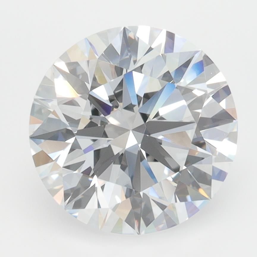 3.28ct Round D VVS1 Lab-Grown Diamond