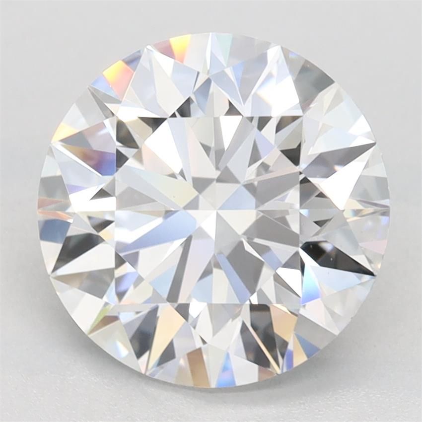 2.66ct Round D VVS1 Lab-Grown Diamond