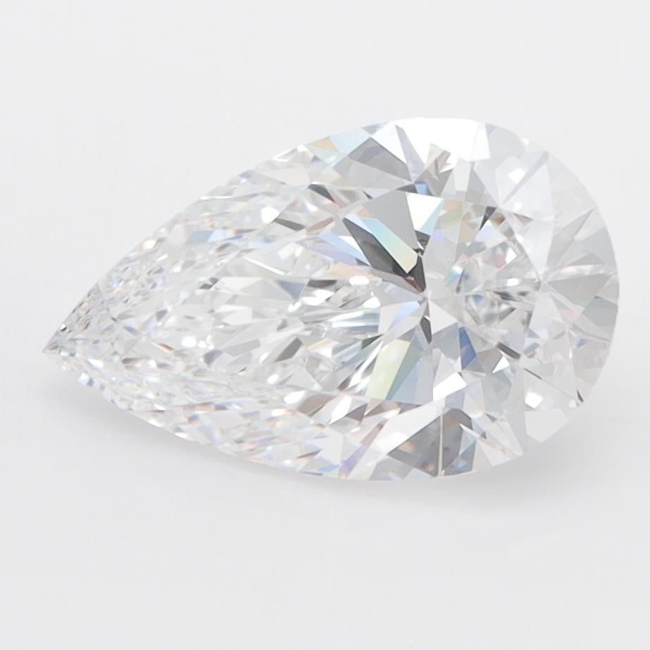 2.1ct Pear D VVS2 Lab-Grown Diamond