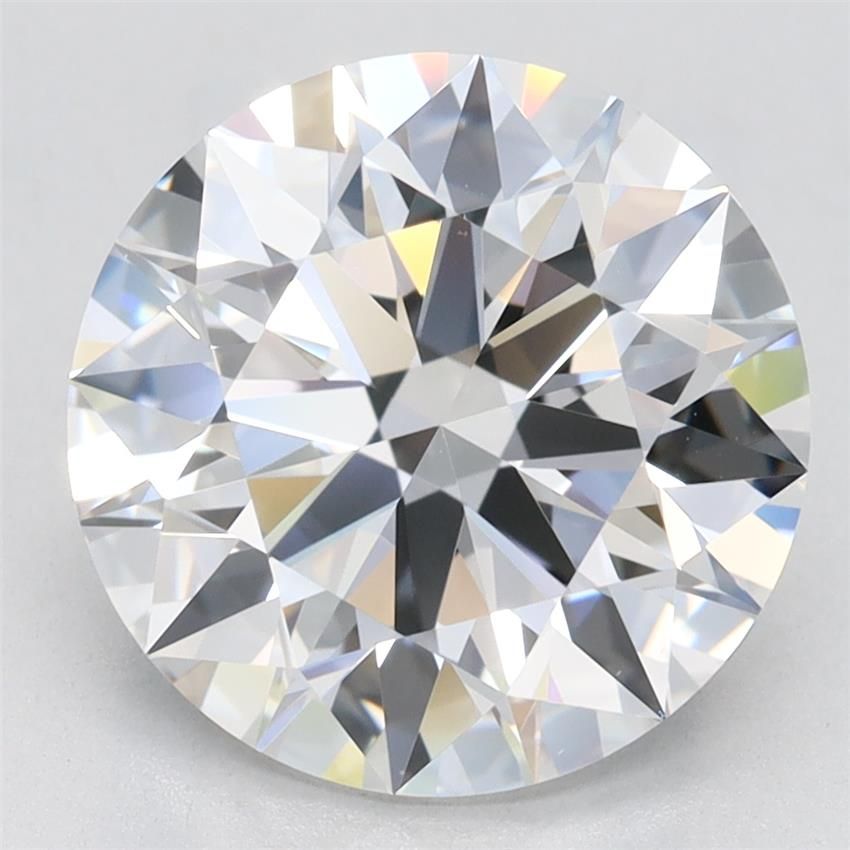 3.44ct Round D FL Lab-Grown Diamond