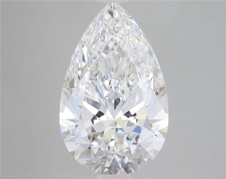 3.32ct Pear F VS2 Lab-Grown Diamond