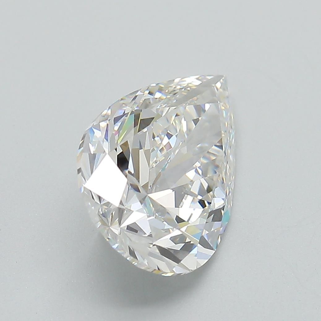 3.06ct Pear F VVS1 Lab-Grown Diamond