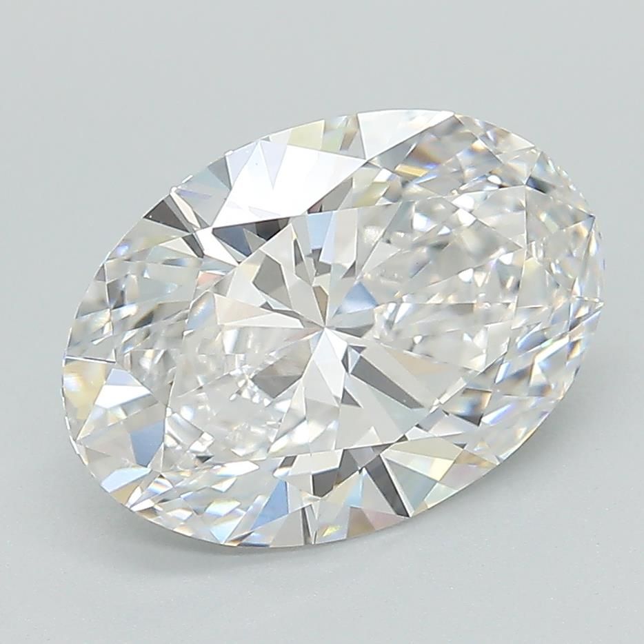3.09ct Oval E VVS2 Lab-Grown Diamond