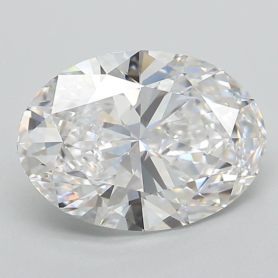 3.28ct Oval D VVS2 Lab-Grown Diamond