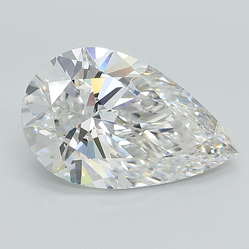 3.01ct Pear E VVS2 Lab-Grown Diamond