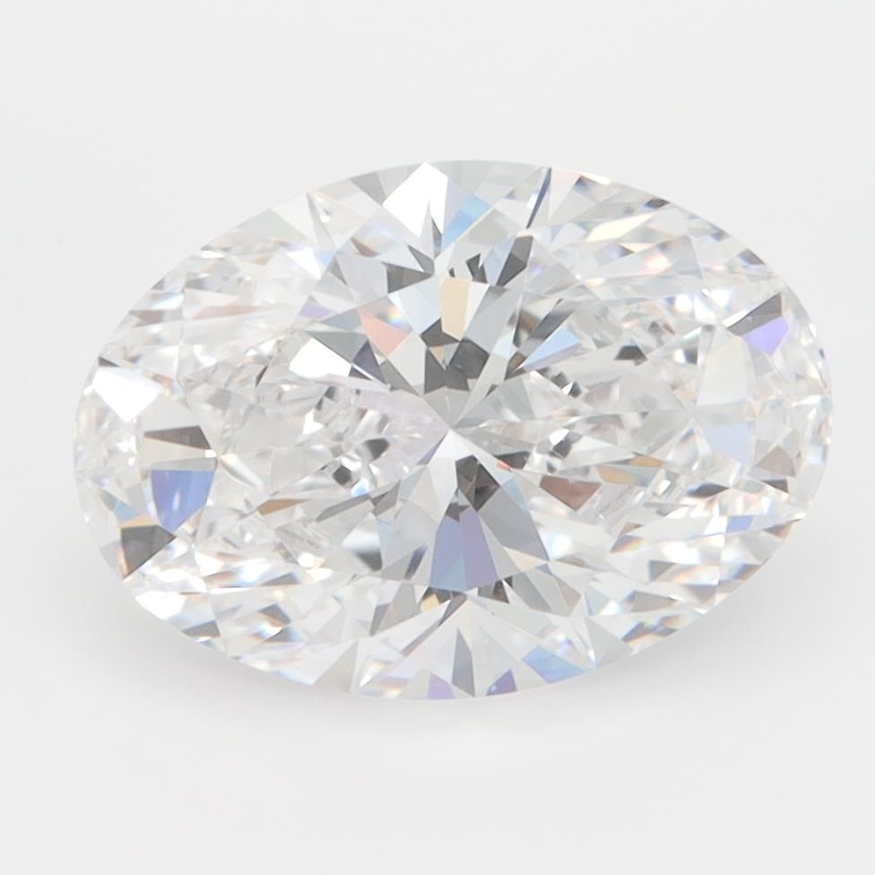 3.05ct Oval D VVS2 Lab-Grown Diamond