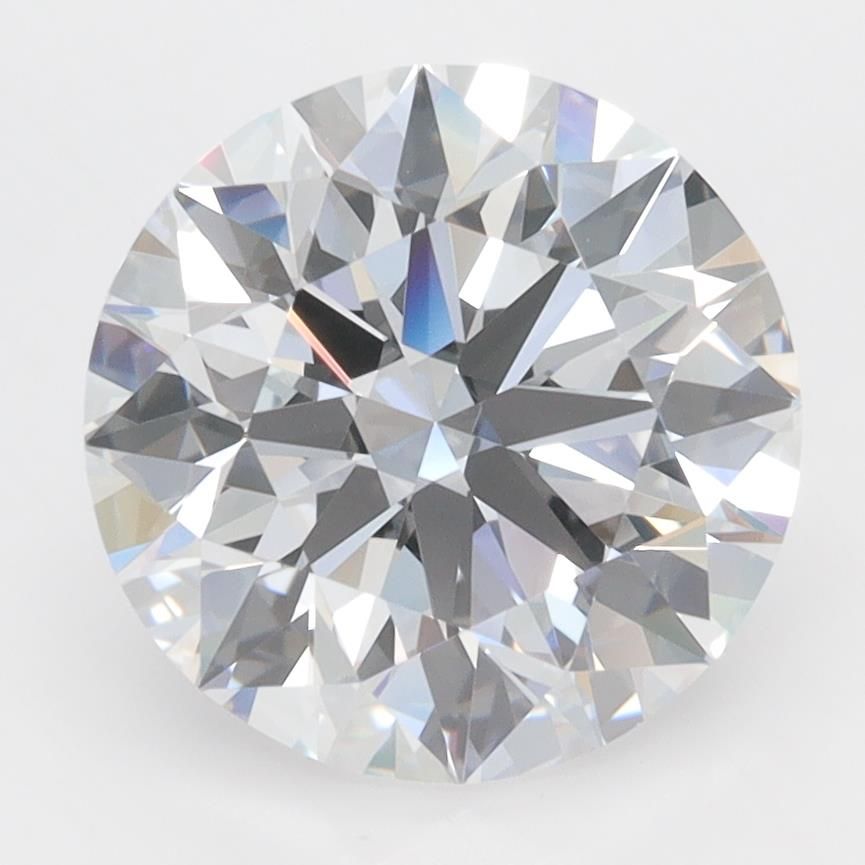 3.68ct Round D VVS2 Lab-Grown Diamond