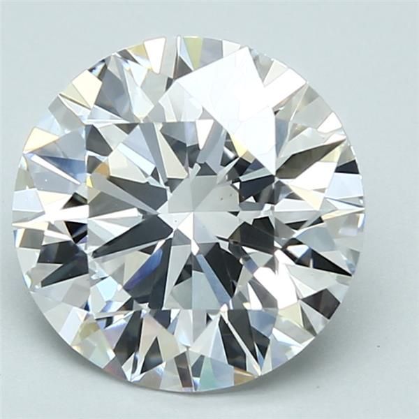 3.23ct Round F VS1 Lab-Grown Diamond