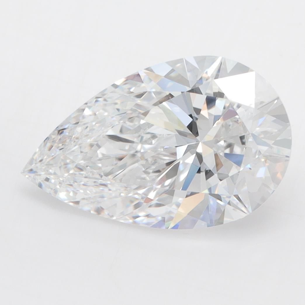 3.09ct Pear D VVS1 Lab-Grown Diamond