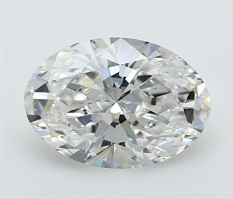 4.34ct Oval E VVS2 Lab-Grown Diamond