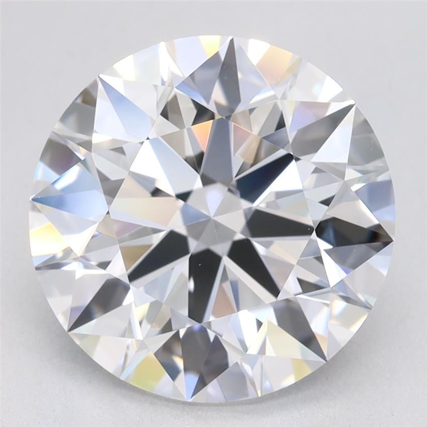 4.18ct Round D IF Lab-Grown Diamond