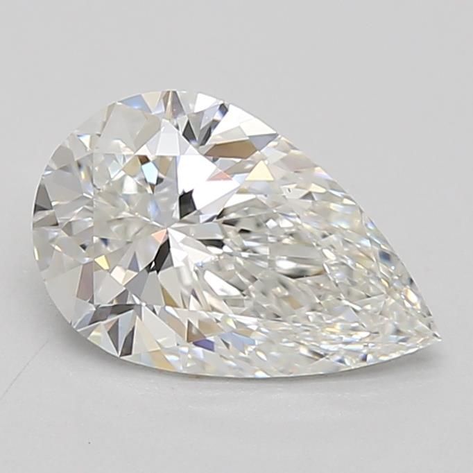 1.24ct Pear F IF Lab-Grown Diamond