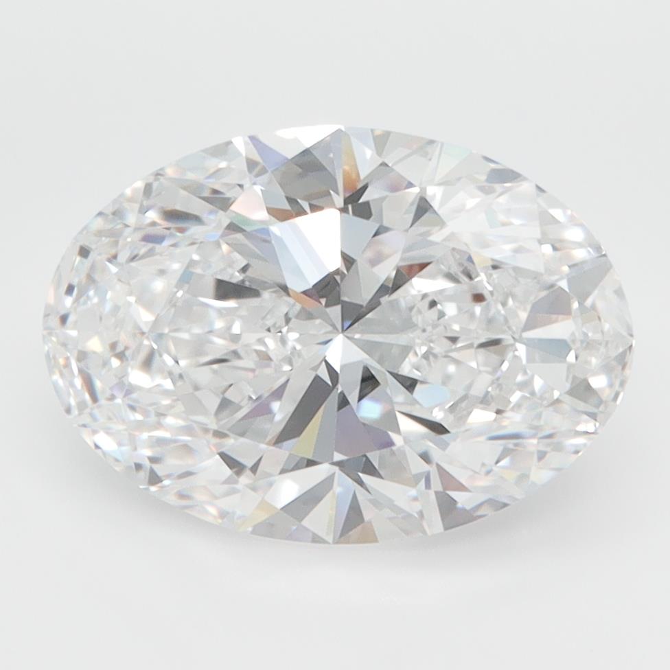 3.29ct Oval D FL Lab-Grown Diamond