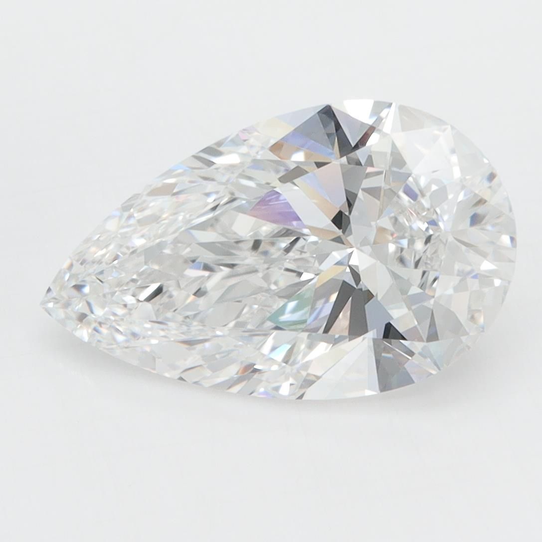 3.08ct Pear E VVS1 Lab-Grown Diamond