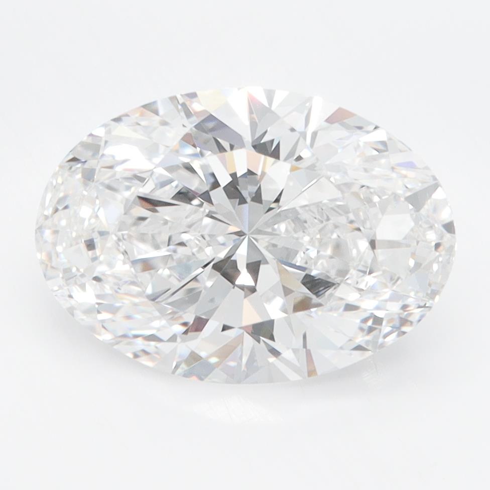 3ct Oval D FL Lab-Grown Diamond