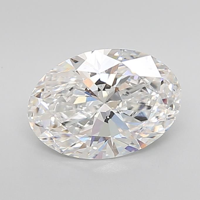 3.06ct Oval E VVS2 Lab-Grown Diamond