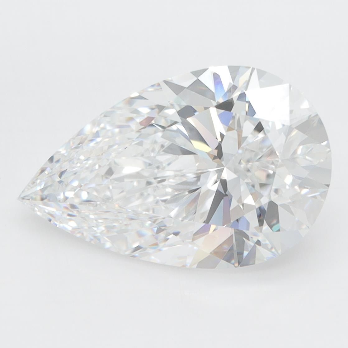 4.08ct Pear D VVS1 Lab-Grown Diamond
