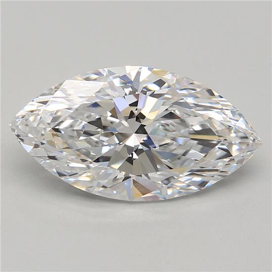 3.24ct Marquise D IF Lab-Grown Diamond